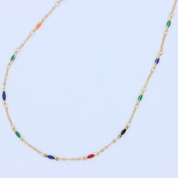 Minimalist Necklace Chain, Elegant Jewelry for Women & Girls | MLCRC1876 - Picture 2 of 10